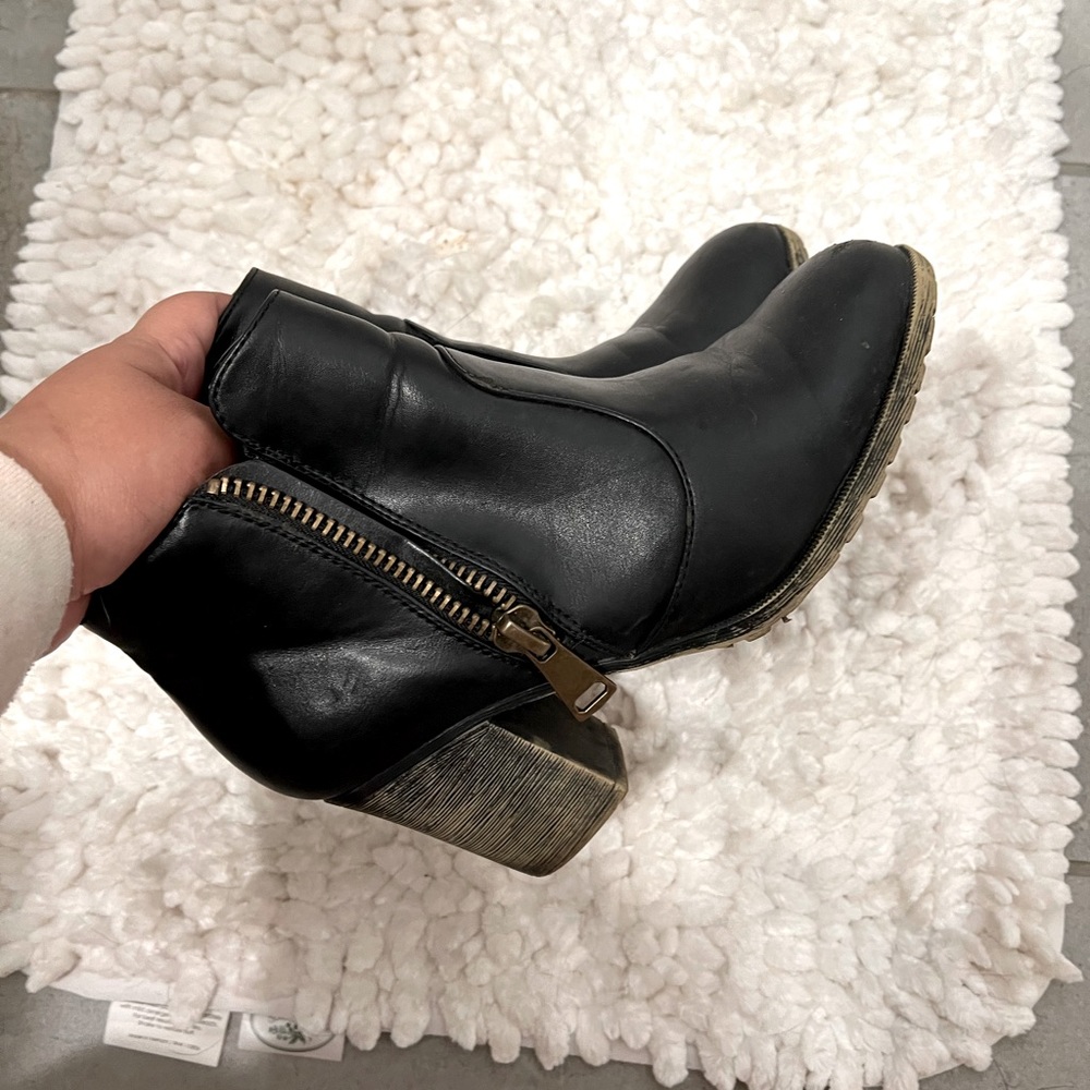 Black booties